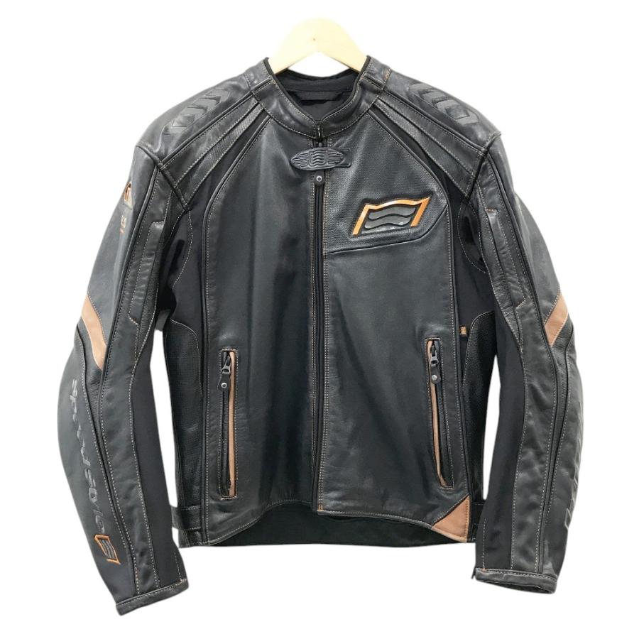 HYOD ヒョウドウ レザージャケット 3L ブラック HYOD ヒョウドウ レザージャケット ブラック系 M バイクウェア