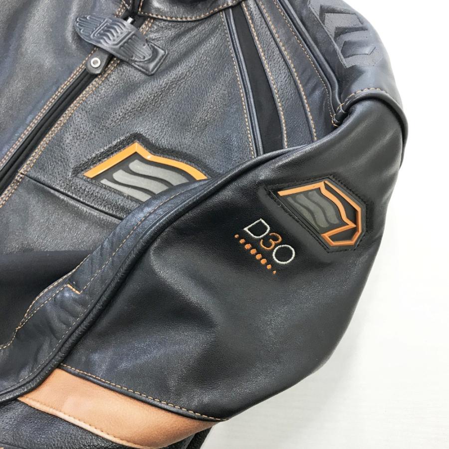 HYOD ヒョウドウ レザージャケット ブラック系 M バイクウェア メンズ
