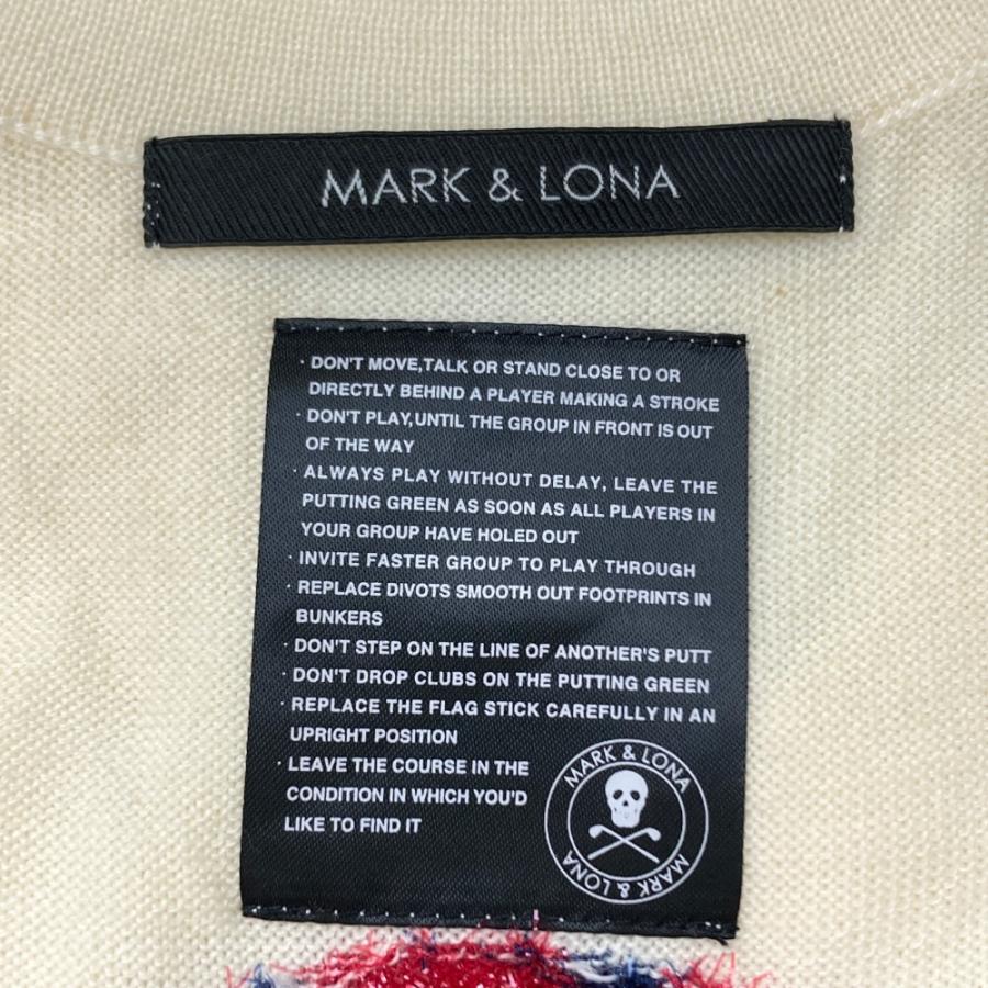 MARK&LONA（マークアンドロナ） Vネックニットセーター ウール混