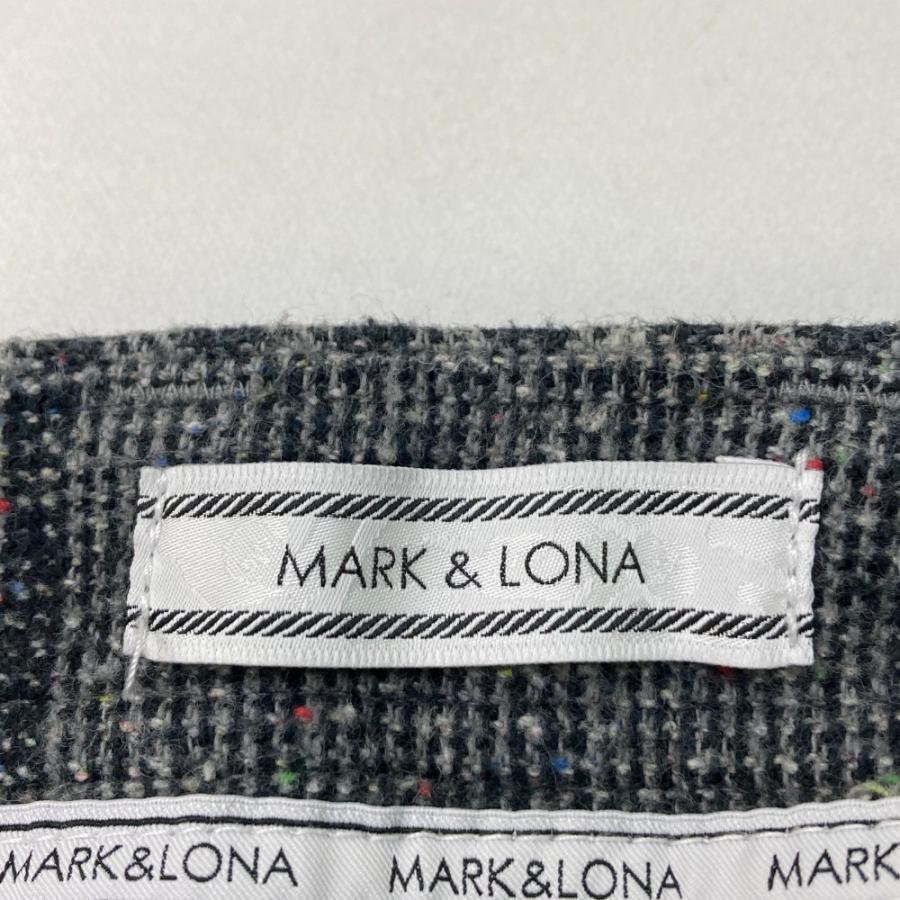 ✴︎新品✴︎ MARK & LONA ゴルフパンツ　チェック柄　Lサイズ MARK&LONA マークアンドロナ ストレッチパンツ チェック柄 グレー系 M