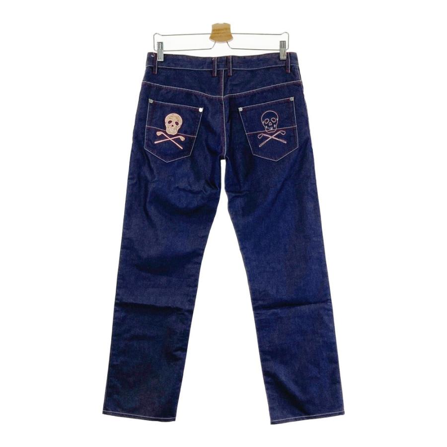 MARK & LONA マークアンドロナ デニムパンツ ネイビー M MARK & LONA ネイビー パンツ マークアンドロナ