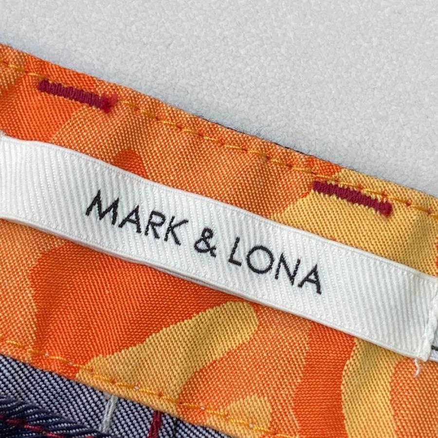 MARK&LONA マークアンドロナ ストレッチデニムパンツ ネイビー系 M