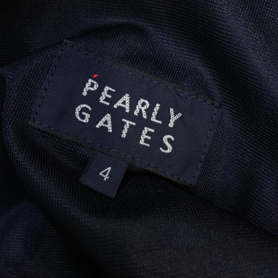 サイズ：4 PEARLY GATES パーリーゲイツ  蓄熱パンツ チェック柄 ブラック系 [240101455213] ゴルフウェア メンズ ストスト PEARLY GATES パーリーゲイツ 蓄熱パンツ チェック柄 ブラック系