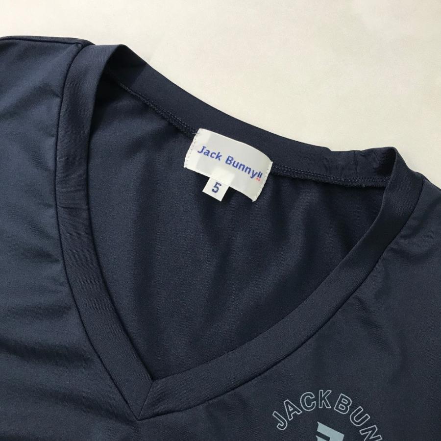 サイズ：5 JACK BUNNY ジャックバニー  長袖 インナーTシャツ  ネイビー系 [240101455218] ゴルフウェア メンズ ストスト JACK BUNNY ジャックバニー 長袖 インナーTシャツ ネイビー系 5 ゴルフ