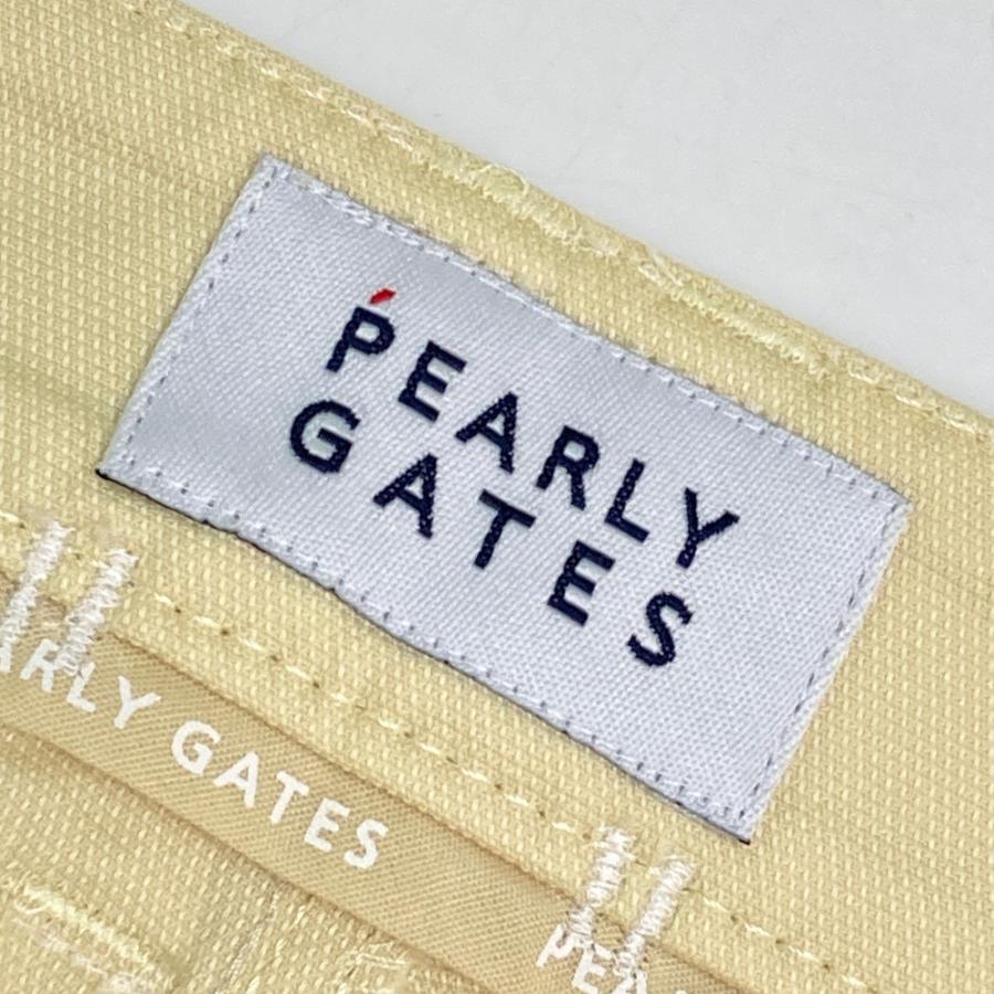 PEARLY GATES パーリーゲイツ 2024年モデル ストレッチロングパンツ  イエロー系 1 ゴルフウェア レディースの画像