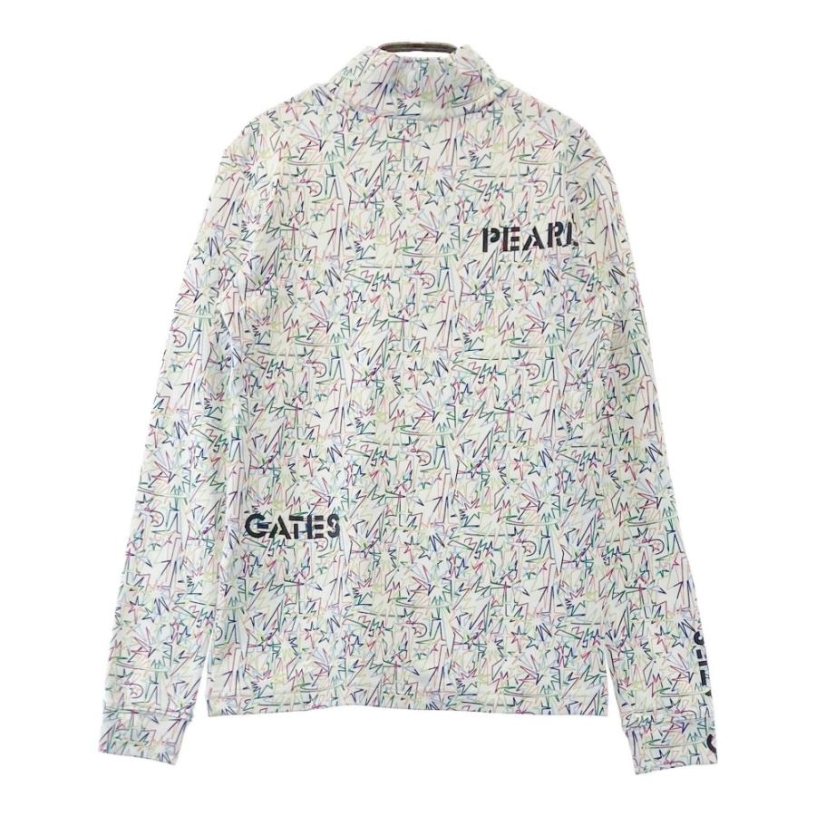 パーリーゲイツ 長袖ハイネックシャツ ホワイト PEARLY GATES（パーリーゲイツ） 2025年モデル ハイネック 長袖Tシャツ