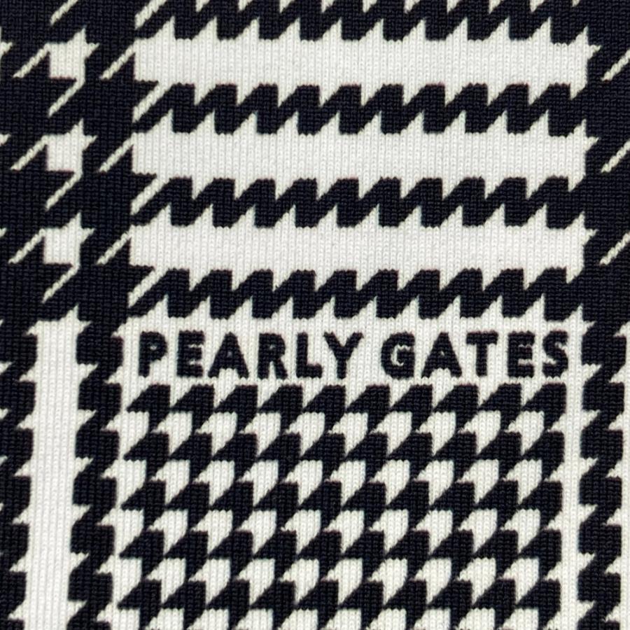 PEARLY GATES パーリーゲイツ ハイネック 長袖インナーTシャツ 総柄