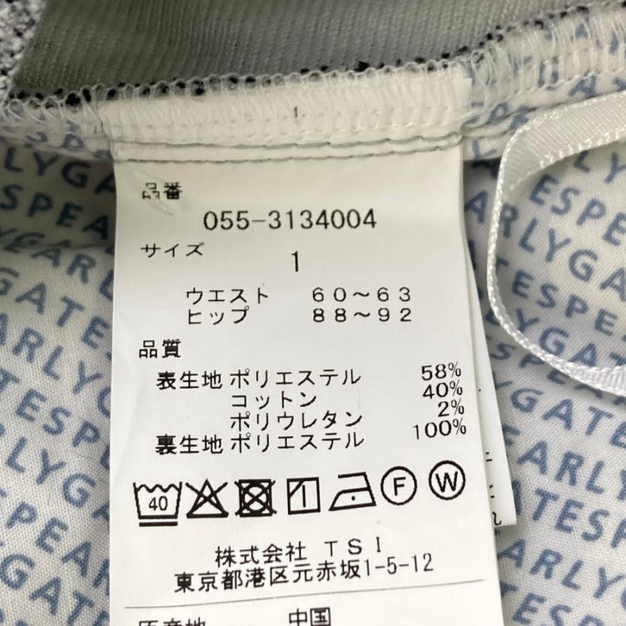 PEARLY GATES パーリーゲイツ 2023年モデル ストレッチスカート 総柄 グレー系 1 ゴルフウェア レディースの画像
