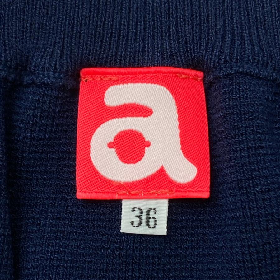 archivio - アルチビオ レディースゴルフウェアスカート ニットネイビー系36 新品】ARCHIVIO アルチビオ ニットスカート ネイビー系 36