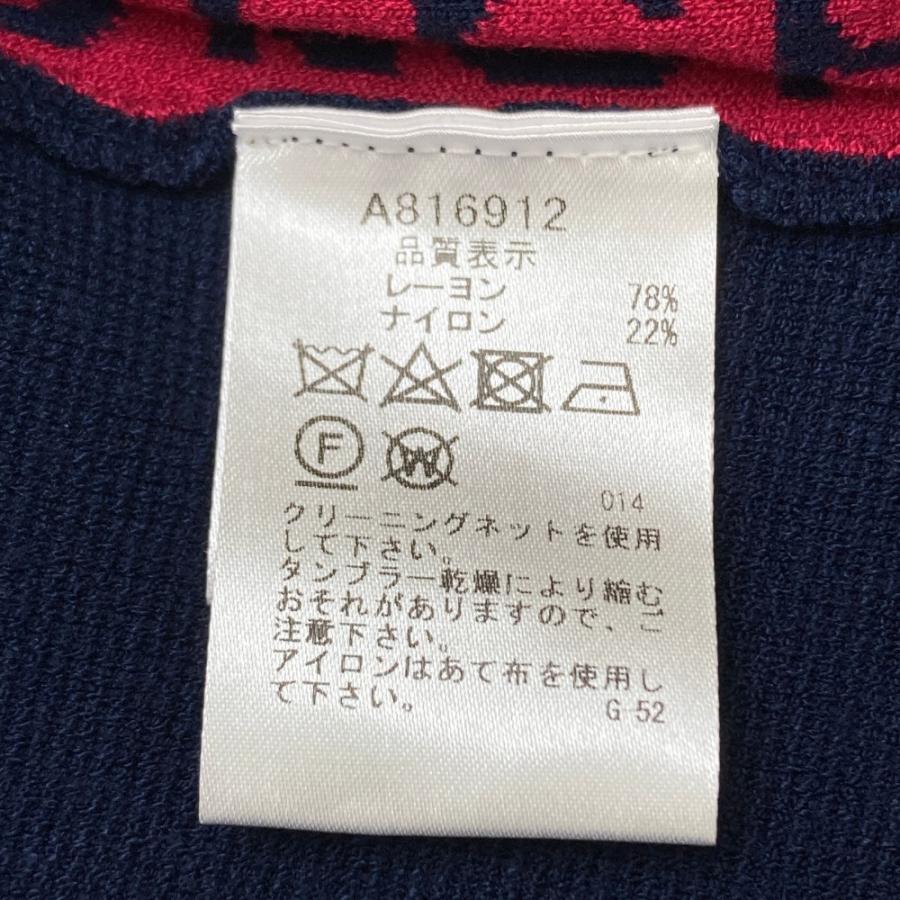 archivio - アルチビオ レディースゴルフウェアスカート ニットネイビー系36 新品】ARCHIVIO アルチビオ ニットスカート ネイビー系 36