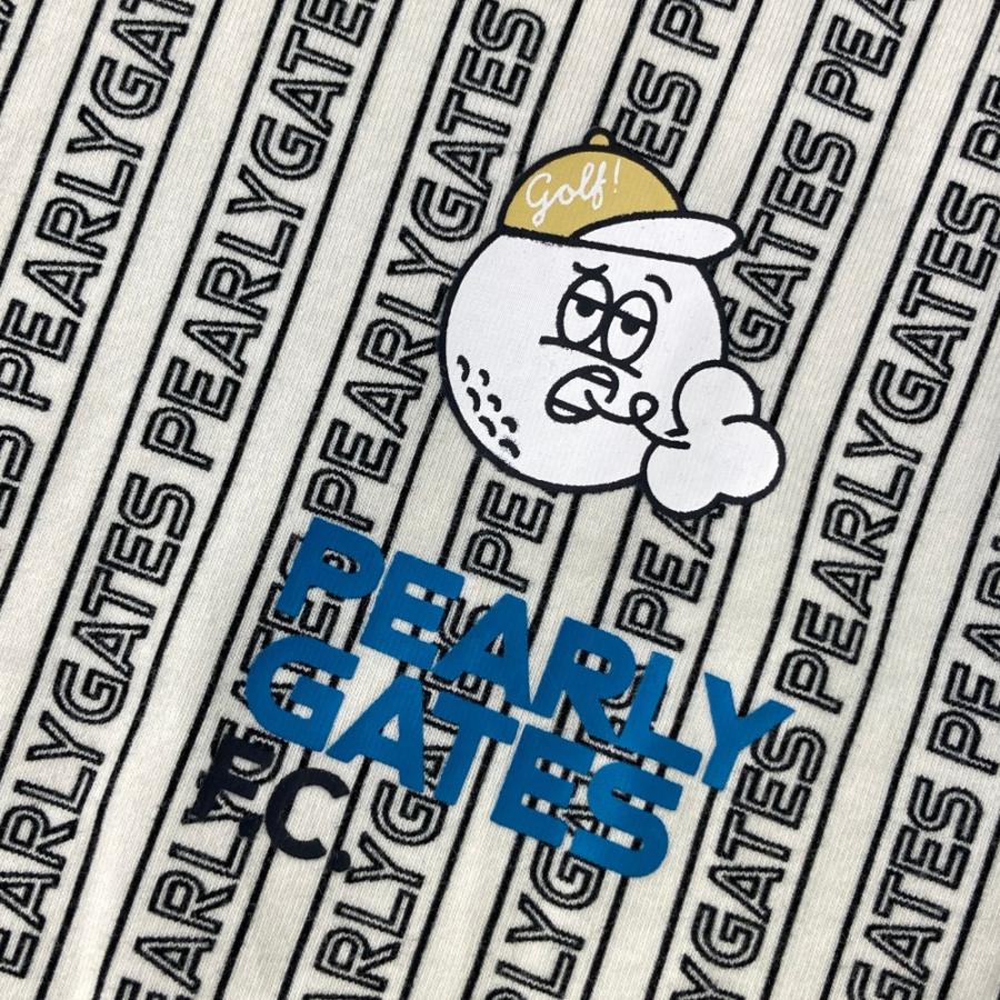 PEARLY GATES パーリーゲイツ 2024年 長袖ハイネックTシャツ 総柄