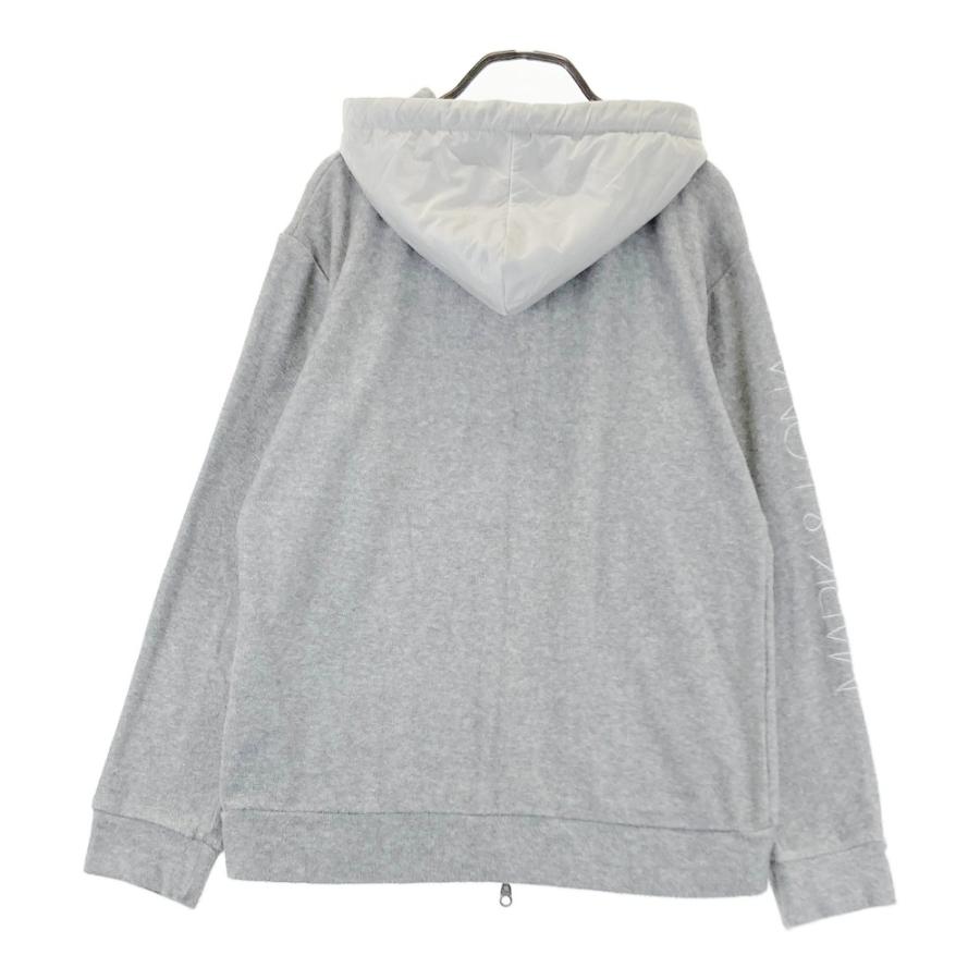 MARK &LONA パーカー　ゴルフウェア MARK&LONA マークアンドロナ ジップパーカー パイル グレー系 M