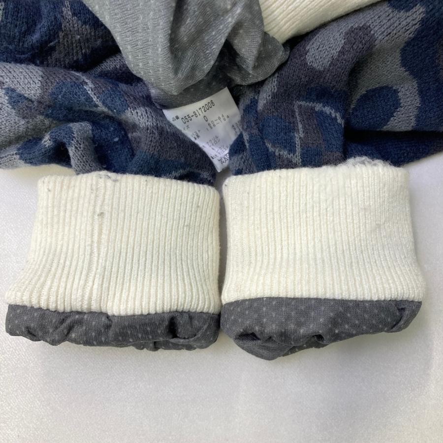 PEARLY GATES（パーリーゲイツ） ニットジャケット カモフラ グレー系