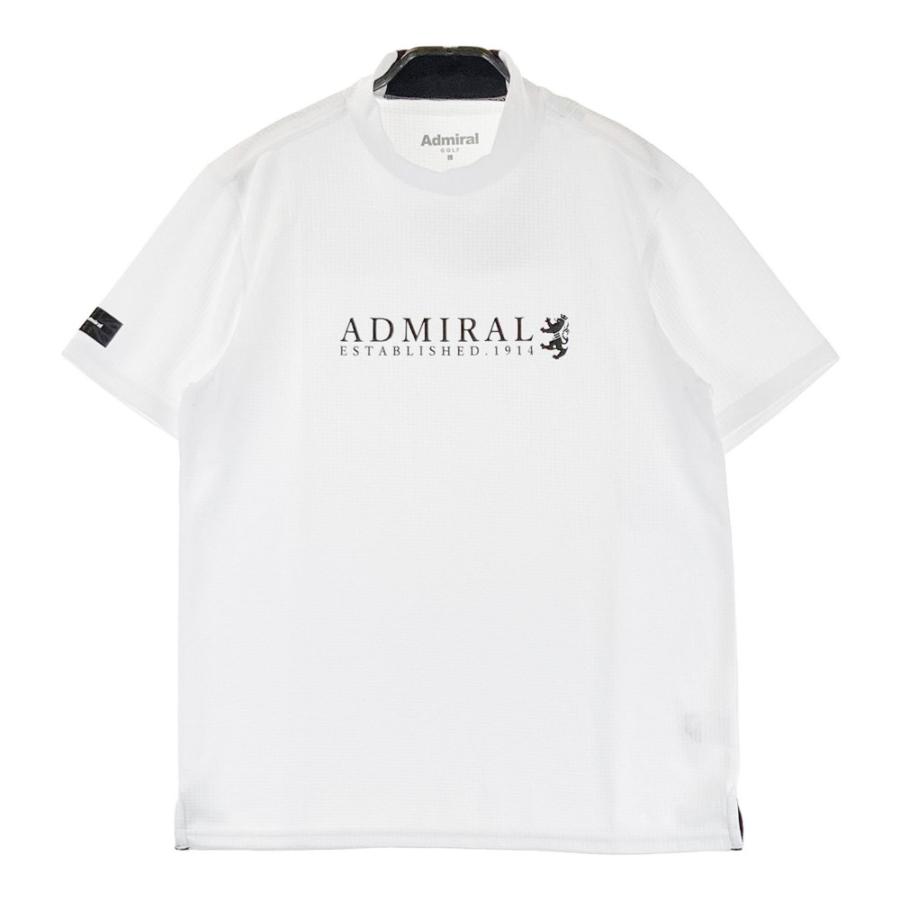 Admiral - アドミラル モックネック シャツ ゴルフ 半袖 ハイネック 白 ホワイト M 楽天市場】【SALE】アドミラル ゴルフ モックネックシャツ