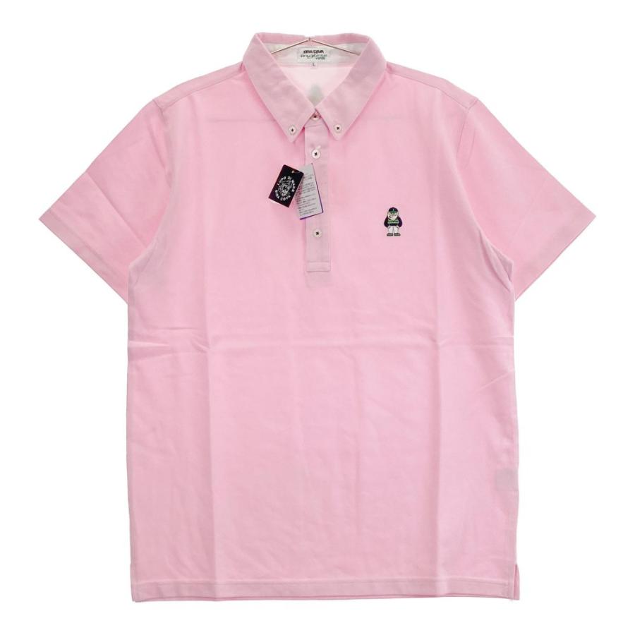 SINA COVA ピンク ポロシャツ LL 新品】SINA COVA シナコバ 半袖ポロシャツ ピンク系 L メンズ