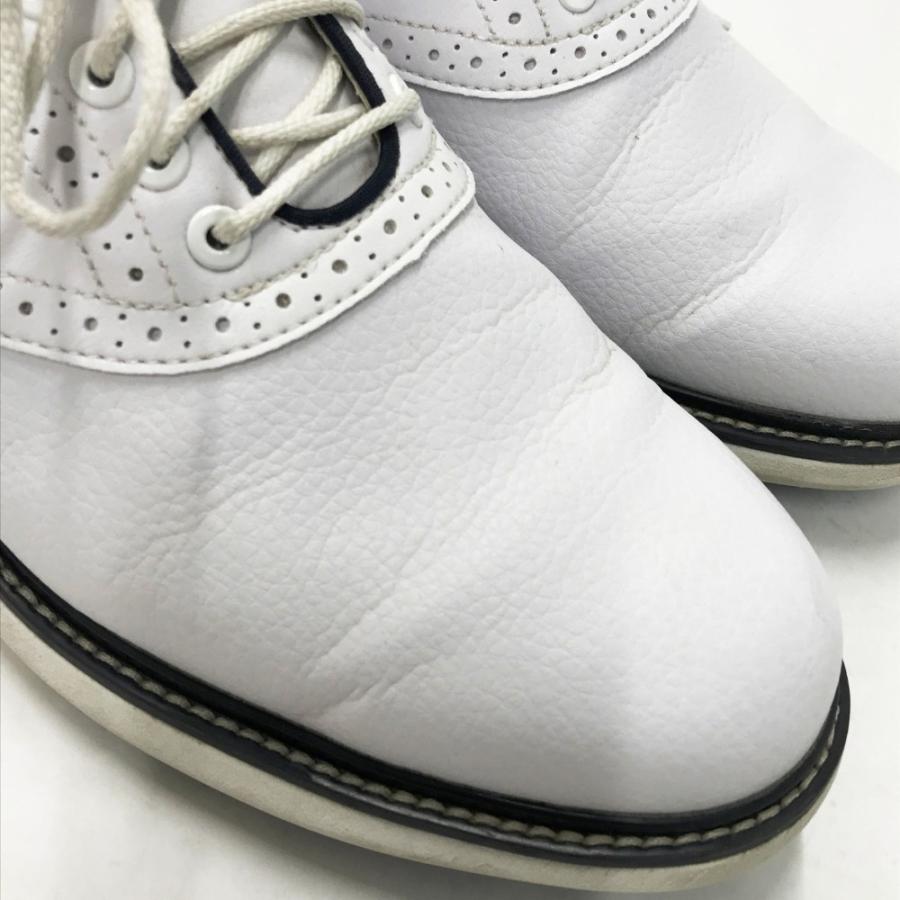 FOOT JOY フットジョイ 57933J ゴルフシューズ トラディションズ  ホワイト系 25.5 [240101455910] ゴルフウェア メンズ ストスト FOOT JOY フットジョイ 57933J ゴルフシューズ トラディションズ