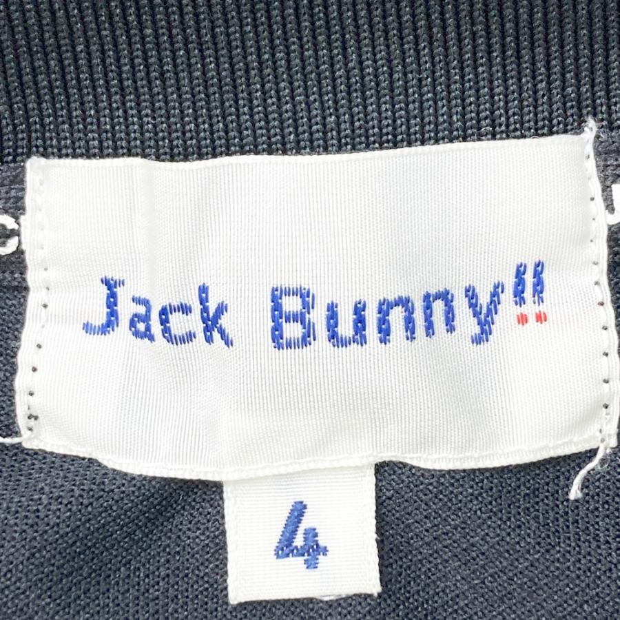 JACK BUNNY ジャックバニー 2023年モデル 半袖ポロシャツ ブラック系 4