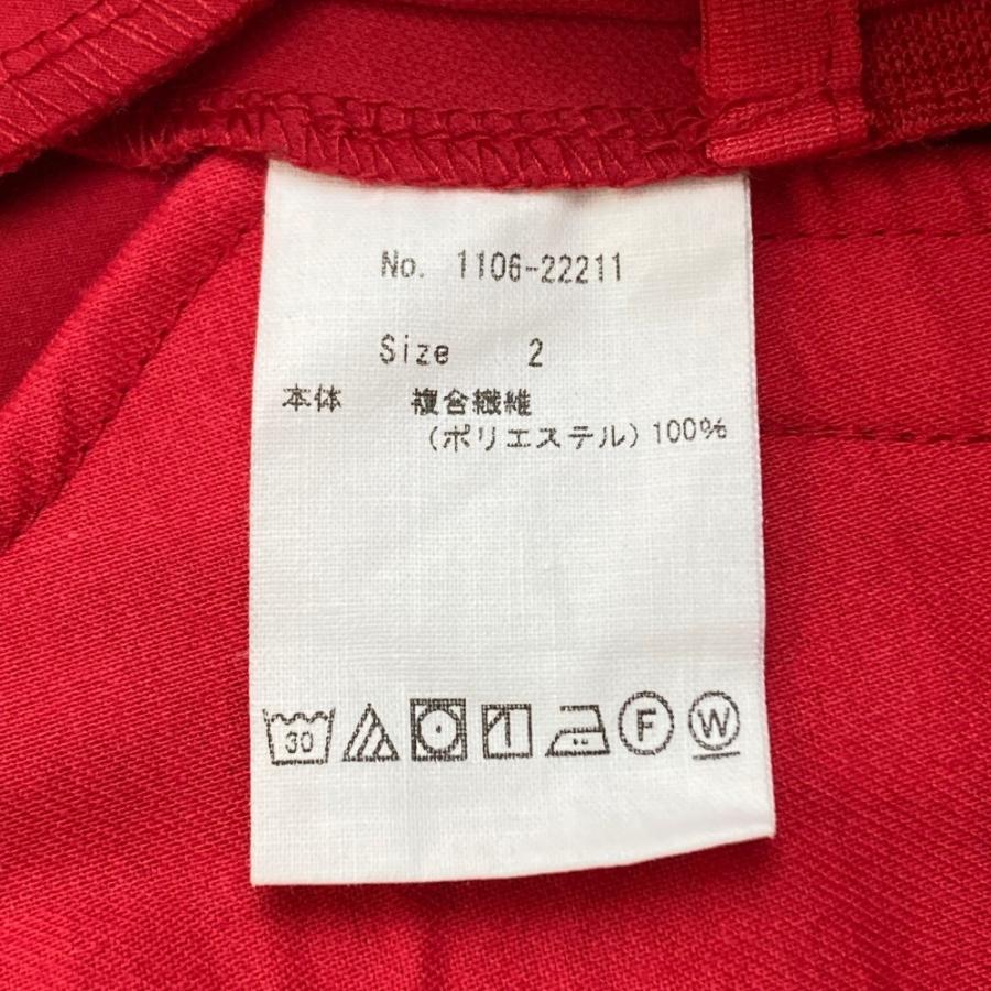 CPG GOLF ゴルフ スカート サイズ2 CPG GOLF シーピージーゴルフ スカート レッド系 2 ゴルフウェア