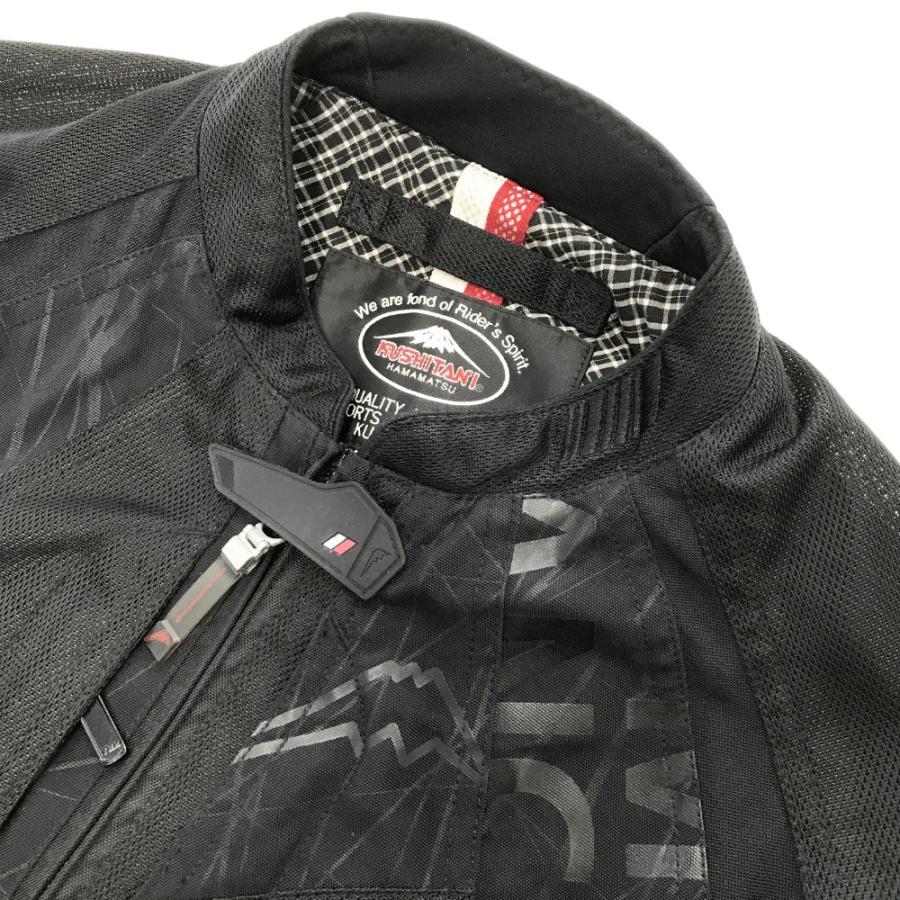 KUSHITANI クシタニ K-2384 エアーコンテンドジャケット ブラック系 XL