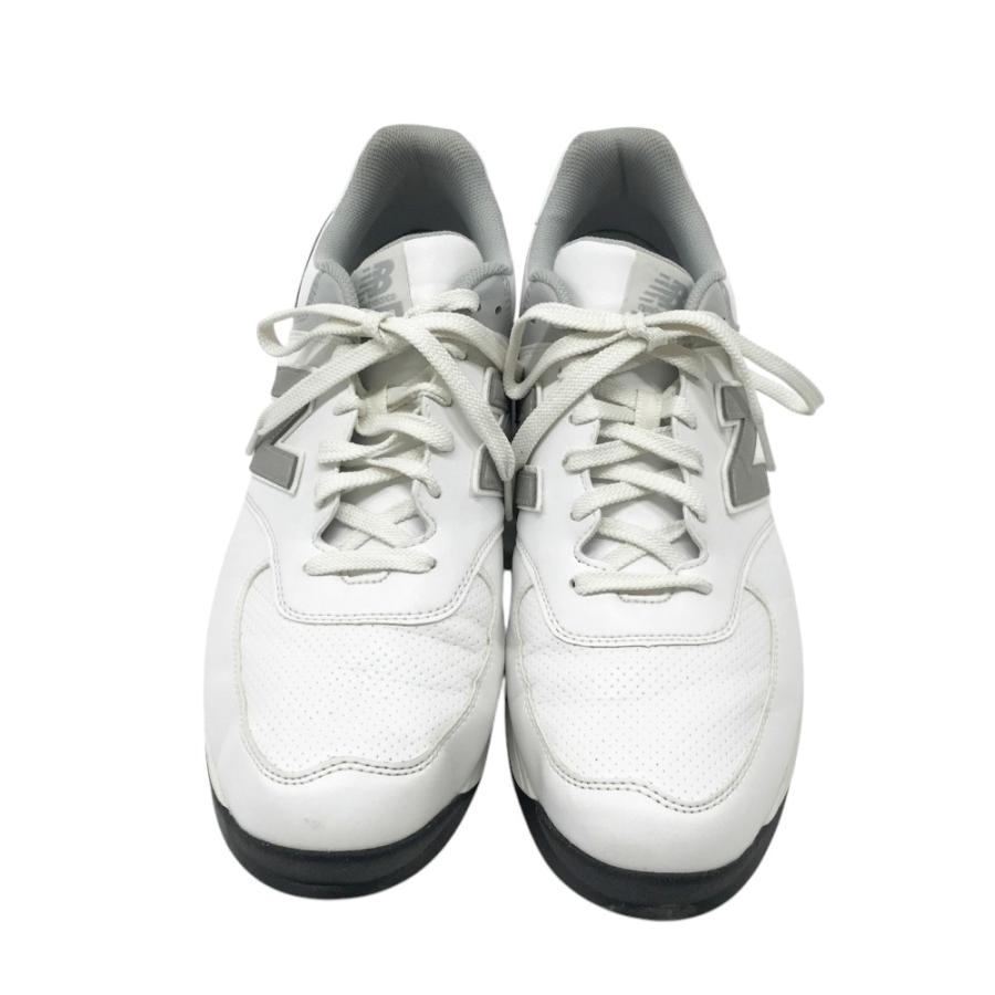 NEW BALANCE GOLF ニューバランス 2025年モデル UGS574 ゴルフシューズ スパイクレス スニーカー  ホワイト系 29 [240101456023] ゴルフウェア メンズ ストスト NEW BALANCE GOLF ニューバランス 2025年モデル UGS574 ゴルフ