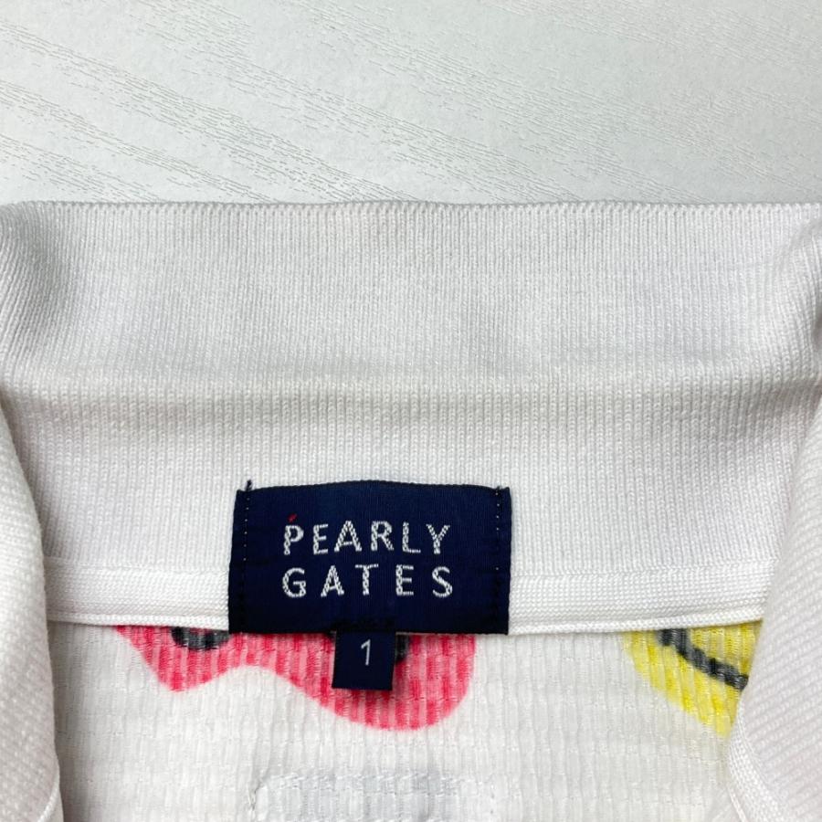 PEARLY GATES（パーリーゲイツ） ノースリーブポロシャツ ニコちゃん総