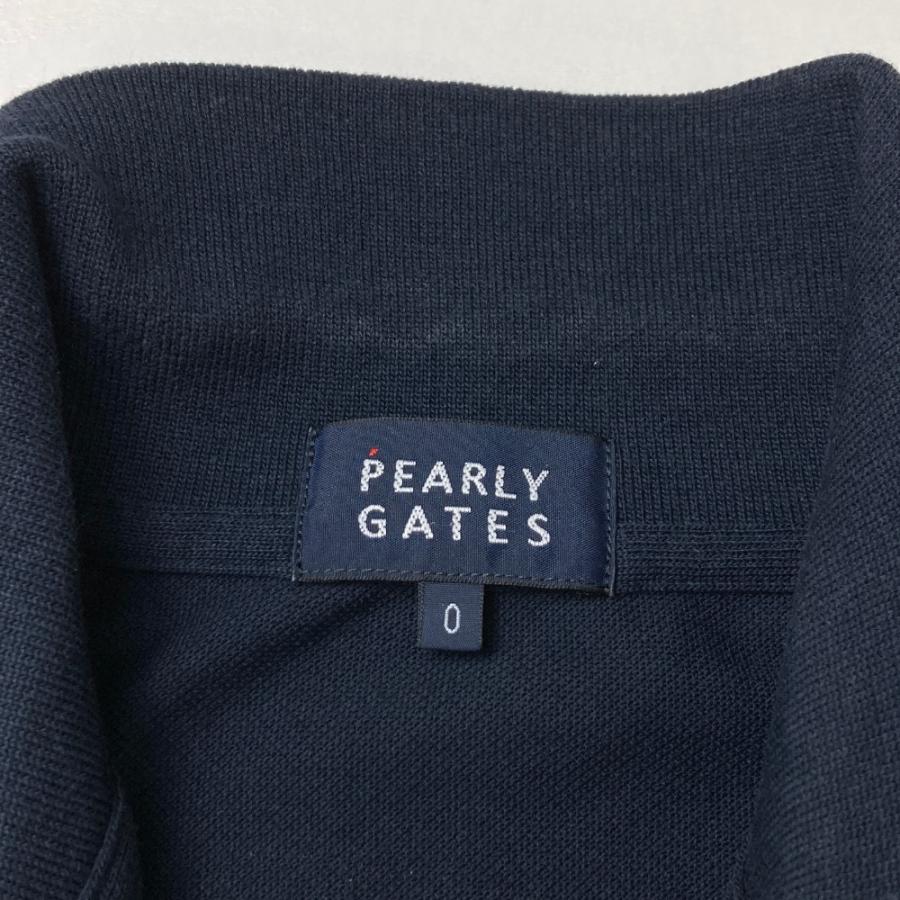 PEARLY GATES（パーリーゲイツ） 半袖ポロシャツ ネイビー系 0 ゴルフ