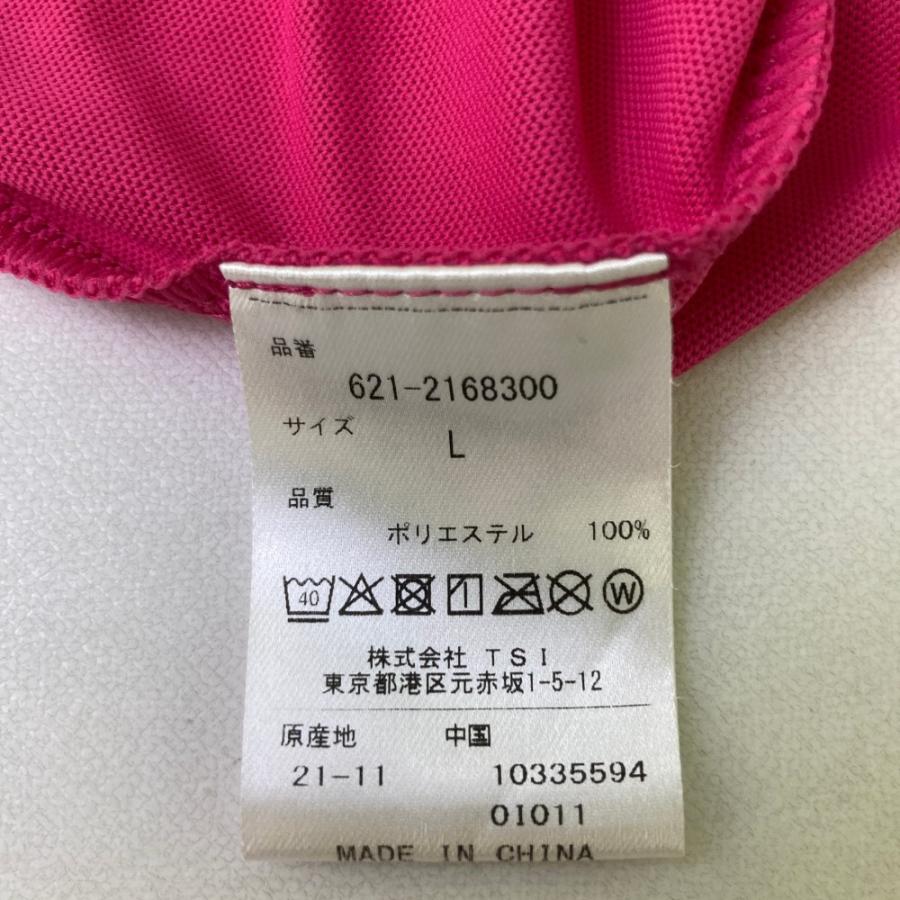 PING ピン ハイネック 半袖Tシャツ ピンク系 L ゴルフウェア メンズ