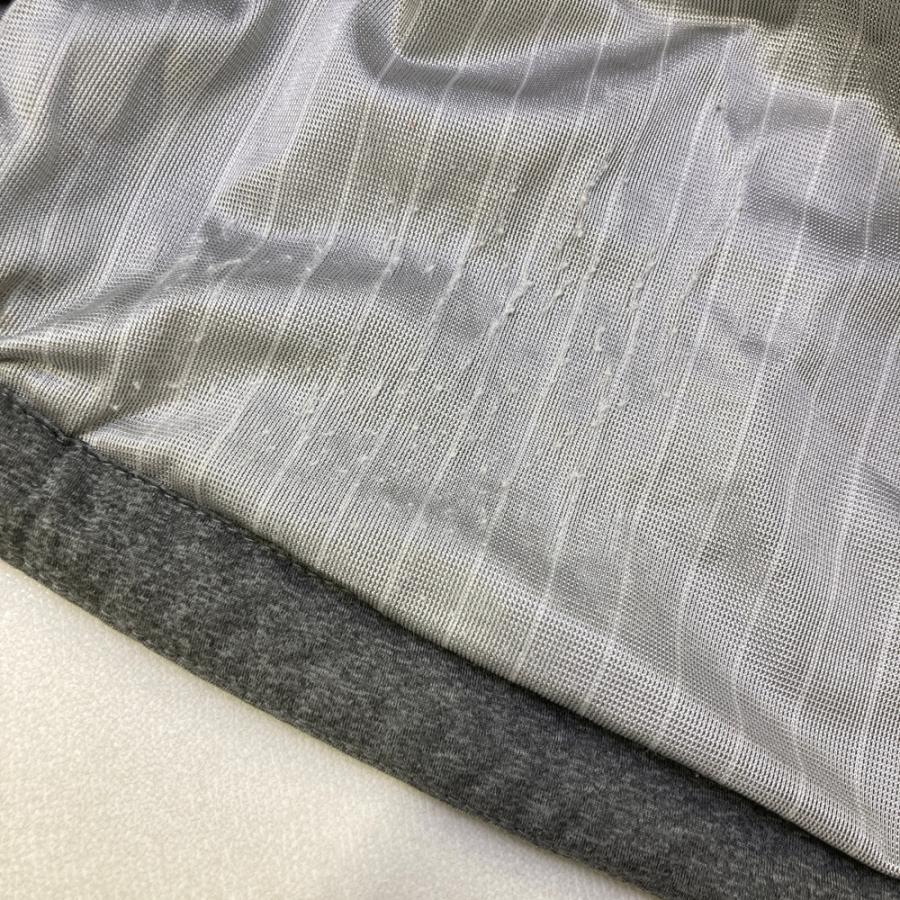 BEAMS GOLF ビームスゴルフ 蓄熱 中綿 半袖ジップジャケット グレー系