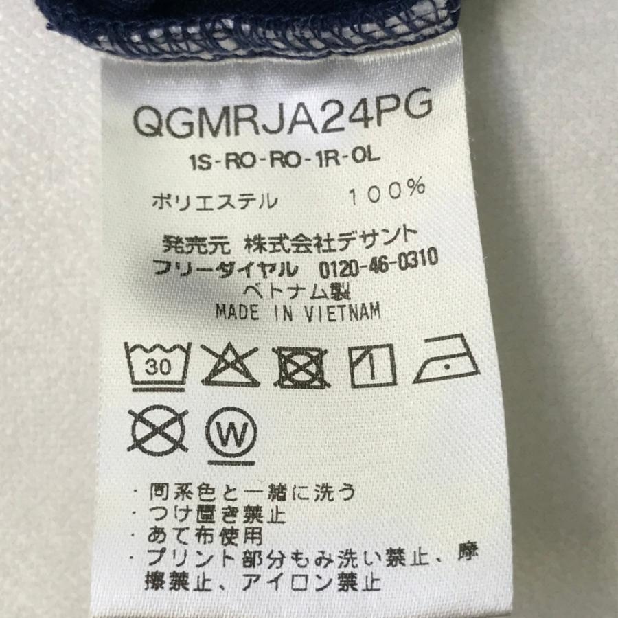 LE COQ GOLF ルコックゴルフ 半袖ポロシャツ ネイビー系 M