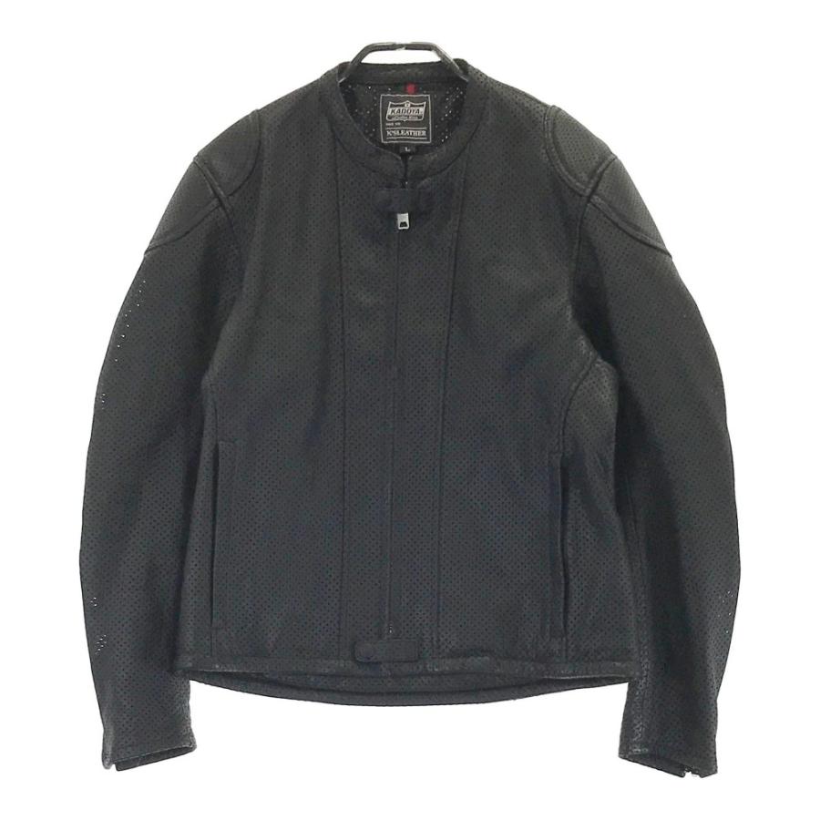 KADOYA　Мサイズ　フード付シングルライダースジャケット カドヤ KADOYA EURUS 3L・4Lサイズ カドヤ公式ショップ 大きい