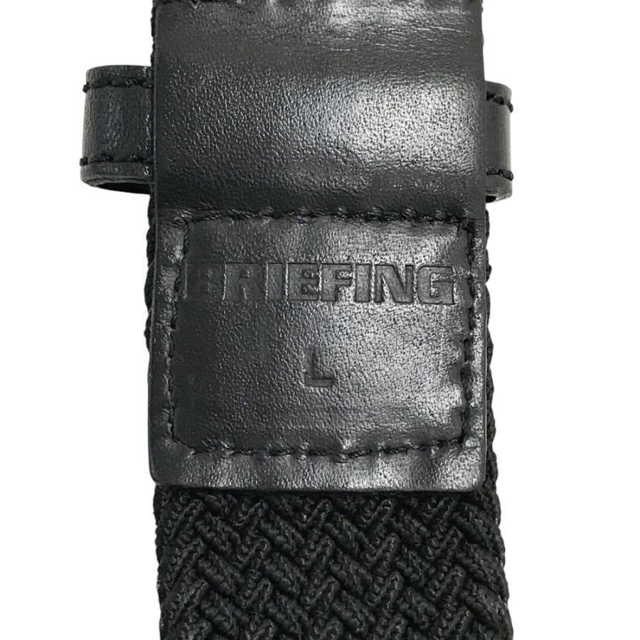 BRIEFING（ブリーフィング） BRIEFING GOLF ロゴ型押し メッシュベルト