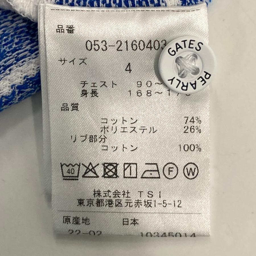PEARLY GATES（パーリーゲイツ） 半袖ポロシャツ 総柄 ホワイト系 4