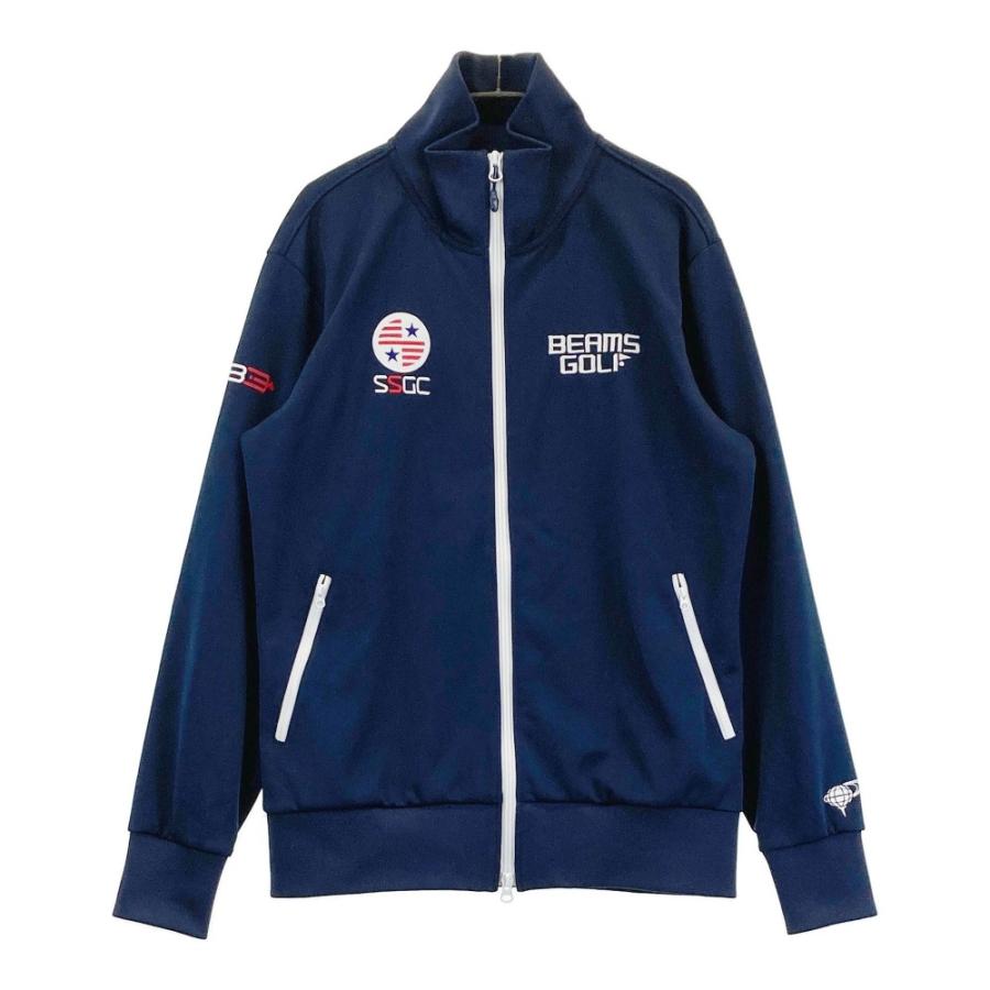 BEAMS GOLF ビームスゴルフ ジップジャケット ネイビー系 L