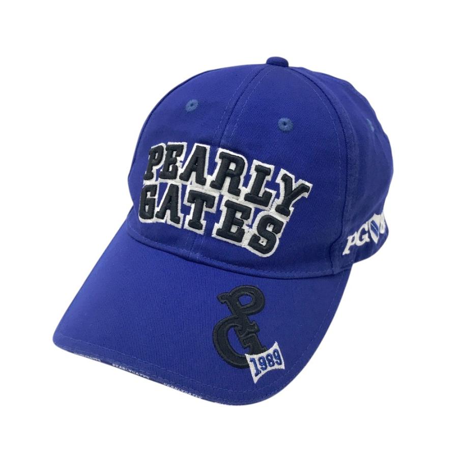 PEARLY GATES パーリーゲイツ キャップ ブルー系 FR ゴルフウェア