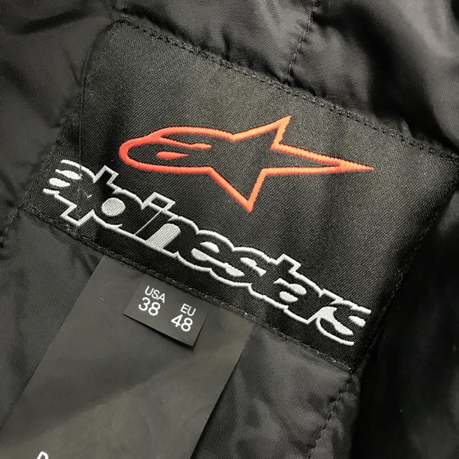 alpinestars アルパインスターズ レザージャケット FUJI ブラック系 48
