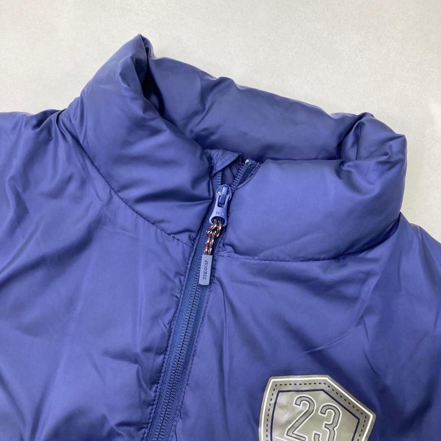 23区GOLF ニジュウサンクゴルフ ダウンジップジャケット ネイビー系 L