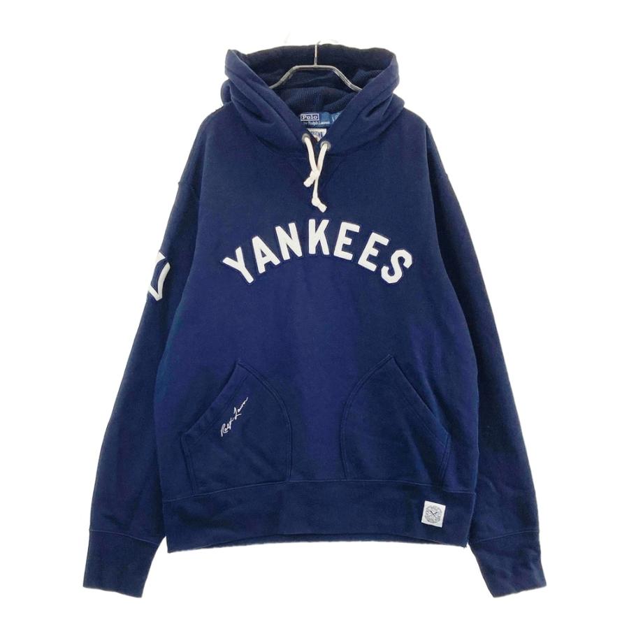 POLO RALPH LAUREN ポロ ラルフローレン パーカー ヤンキース ネイビー
