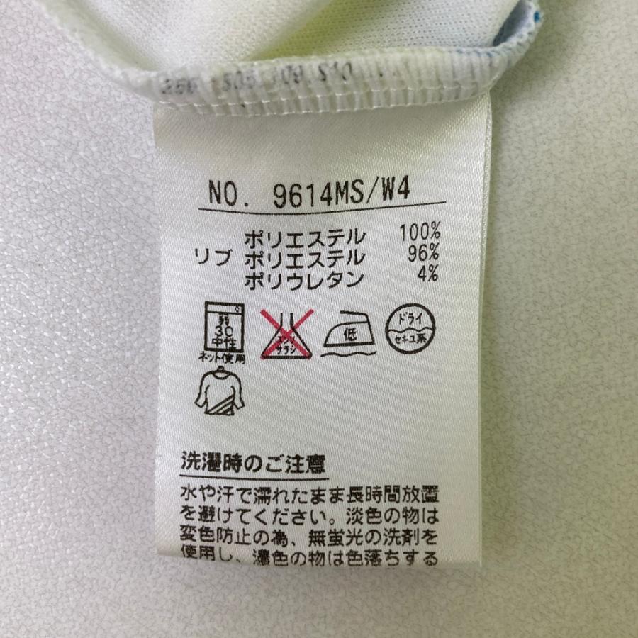 サイズ：M AND PER SE アンパスィ  半袖ポロシャツ ボーダー柄 ホワイト系 [240101458639] ゴルフウェア メンズ ストスト AND PER SE アンパスィ 半袖ポロシャツ ボーダー柄 ホワイト系 M