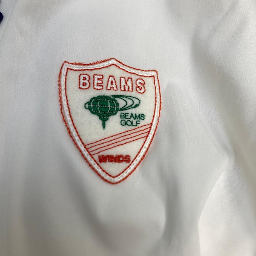 BEAMS GOLF ビームスゴルフ 長袖ブルゾン ジャケット ホワイト系 S