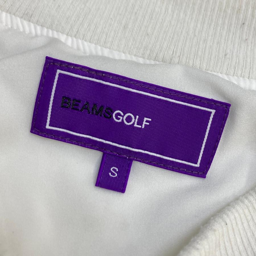 BEAMS GOLF ビームスゴルフ 長袖ブルゾン ジャケット ホワイト系 S