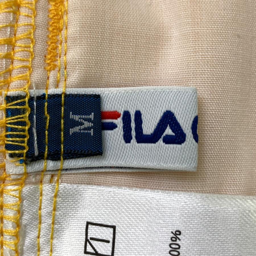 FILA GOLF フィラゴルフ ロングパンツ イエロー系 M ゴルフウェア