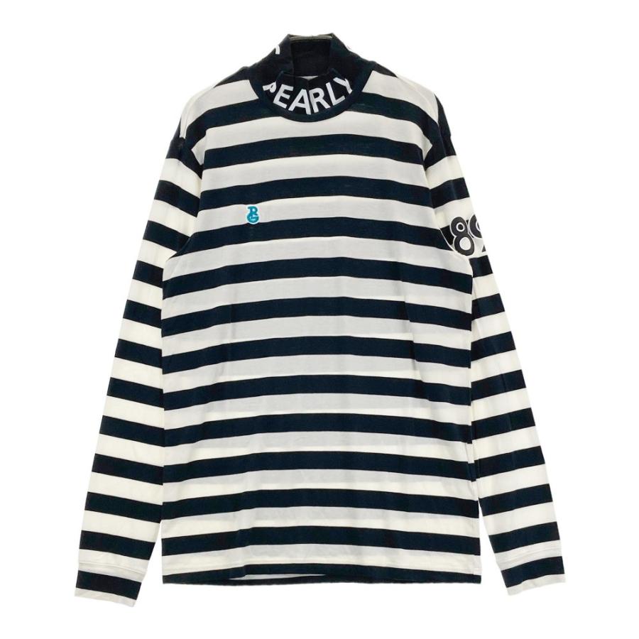 PEARLY GATES パーリーゲイツ 長袖ハイネックTシャツ ボーダー