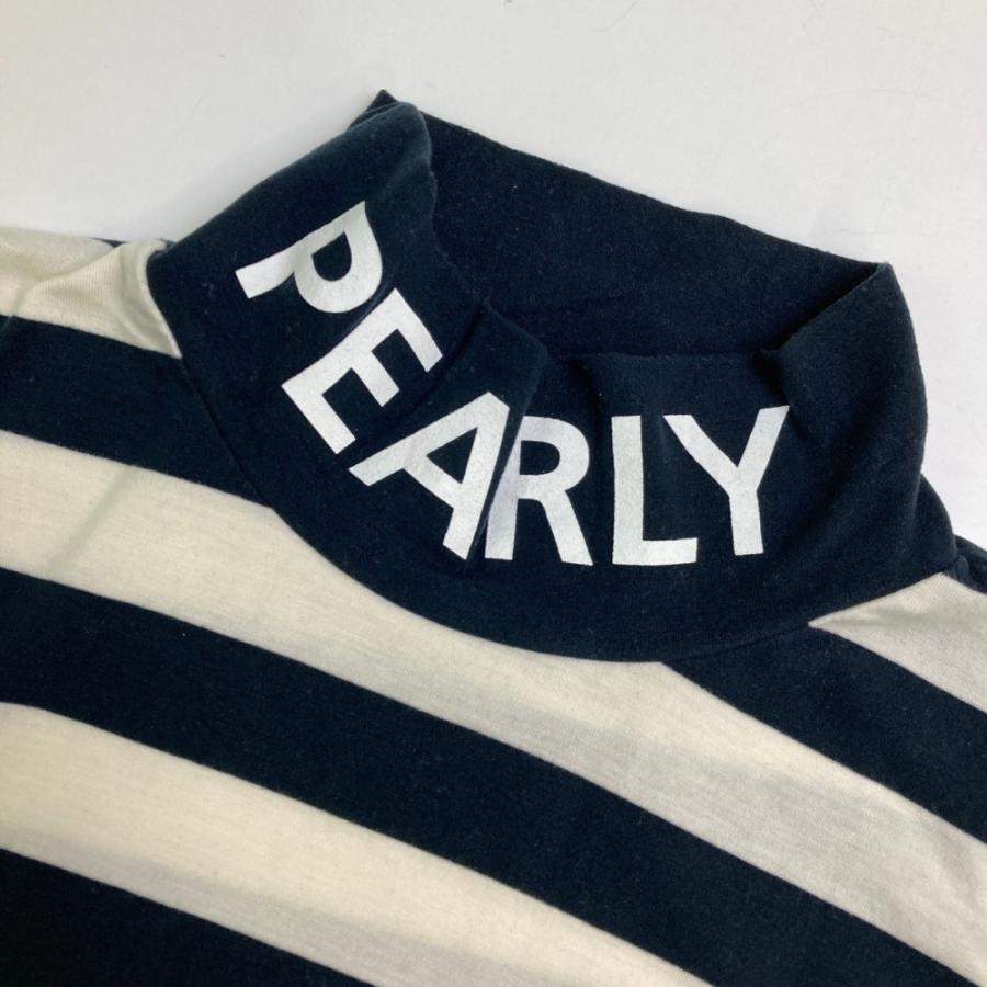 PEARLY GATES パーリーゲイツ 長袖ハイネックTシャツ ボーダー