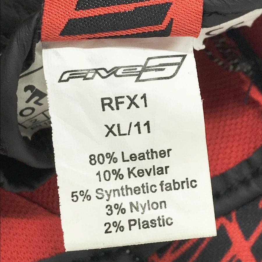 FIVE ファイブ RFX1 レーシンググローブ ブラック系 XL/11 バイク