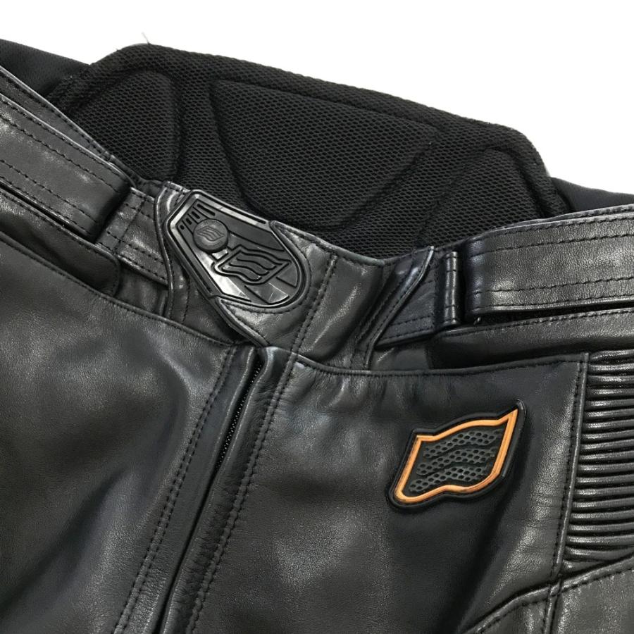 ヒョウドウ バイク用レザーパンツ 黒 ブーツアウト 【公式通販】