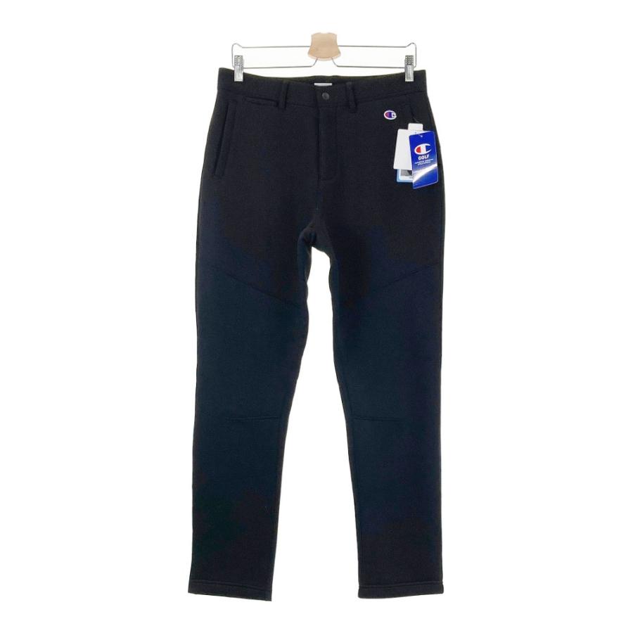 サイズ：M CHAMPION GOLF チャンピオンゴルフ  裏メッシュスウェットパンツ バックロゴゴム使用 ブラック系 [240101459558] ゴルフウェア メンズ ストスト 新品】CHAMPION GOLF チャンピオンゴルフ 裏メッシュスウェット