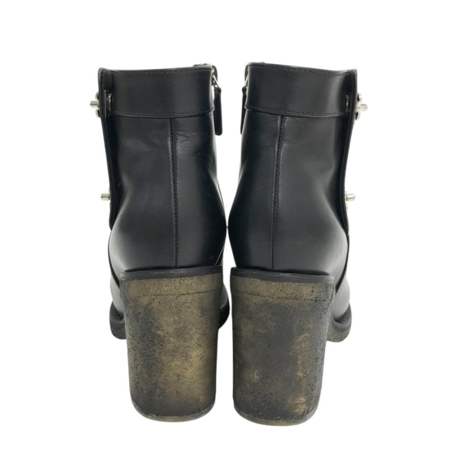 CHANEL シャネル ターンロック ショートブーツ ブラック系 36 1/2 