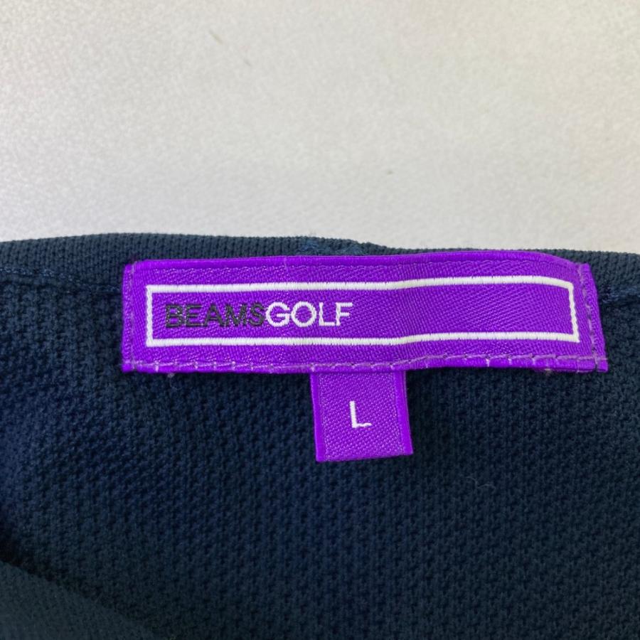 BEAMS GOLF ニットジャケット L ネイビー　ビームスゴルフ　裏地付き BEAMS GOLF ビームスゴルフ 2024年 ニット ジップパーカー ジャケット