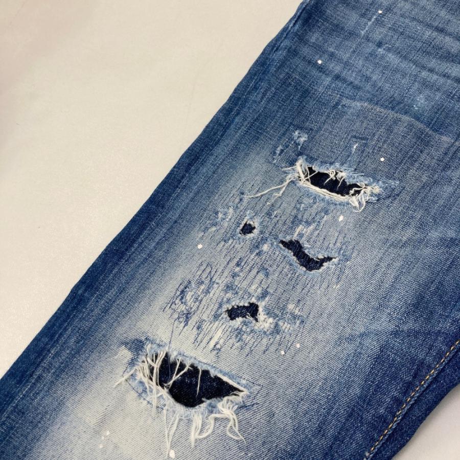 【値下げ対応可能‼️】 DSQUARED2 ダメージデニム クールガイ 48 DSQUARED2 ディースクエアード S74LA0902 クールガイ ジーンズ デニム