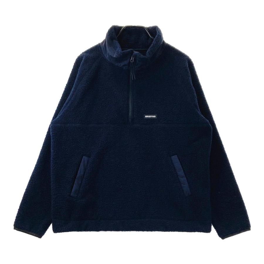 BRIEFING GOLF ブリーフィング ウール ハーフジップ 長袖Tシャツ